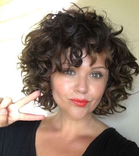 30 New Short Curly Hairstyles for Women 2019