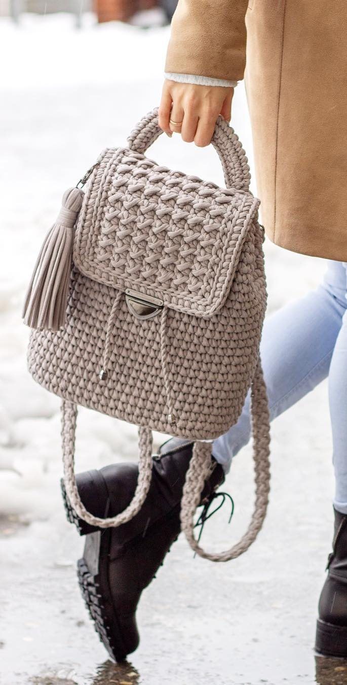40+ Free Crochet Bag Patterns and Hand Bags 2019 – Page 33 of 39