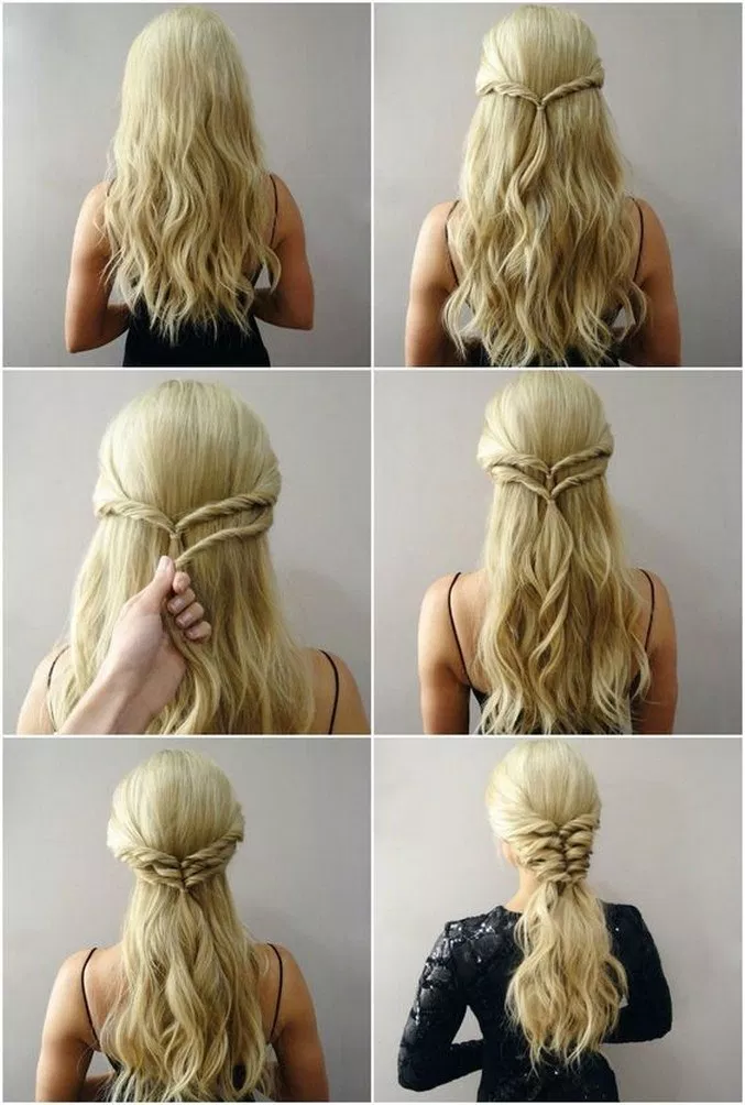 42 easy and quick hairstyles for school 4 – nothingideas.com