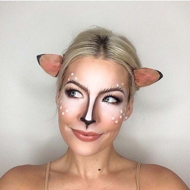 43 Cute Makeup Ideas for Halloween 2019 | StayGlam