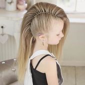 50 Pretty Perfect Cute hairstyles for little girls who show their stylish side,  #cute #girls...