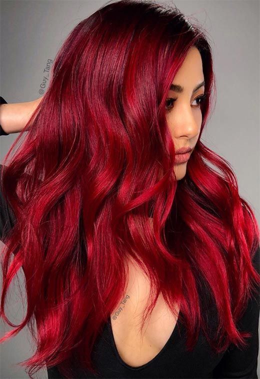 63 Heiße rote Haarfarbtöne zum Färben für: Tipps und Ideen zum Färben roter Haare