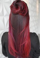 63 Yummy Burgunder Haarfarbe Ideen: Burgunder Haarfärbemittel Tipps & Tricks  #…