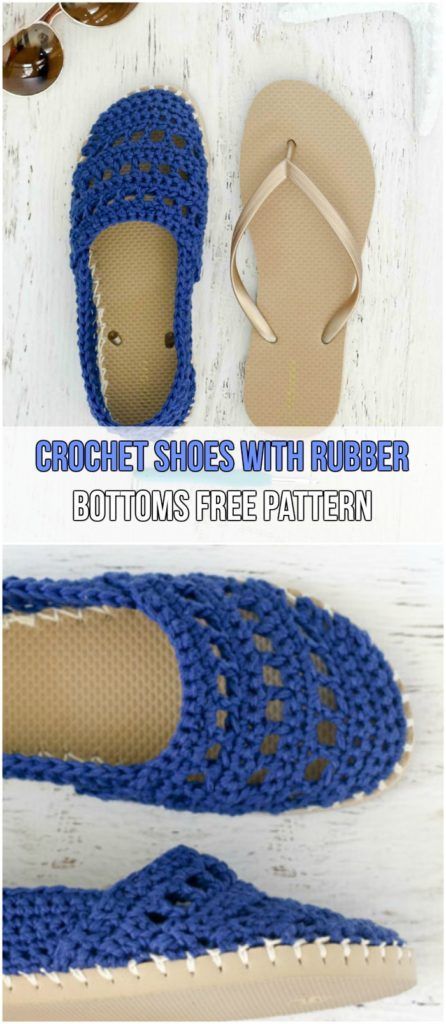 7 Easy Crochet Slippers Free Patterns
