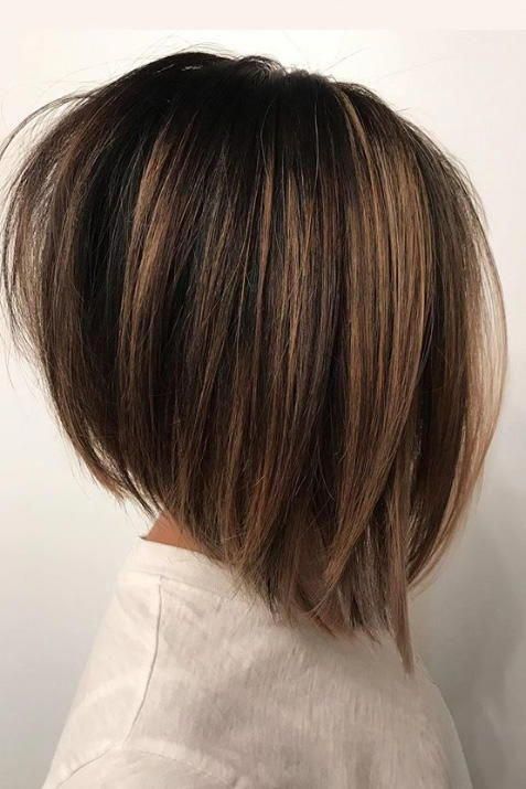 A-Line Bob | Two words: Babe. Alert. We'd bet this bob knows a good time. #short...