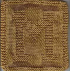 ALL letters - just type in the letter in the url. Knitted washcloth - alphabet