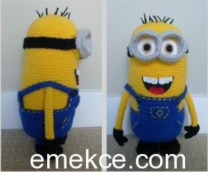 Amigurumi Crochet Çılgın Hırsız Minion Pattern Yapılışı #amigurumicroch...