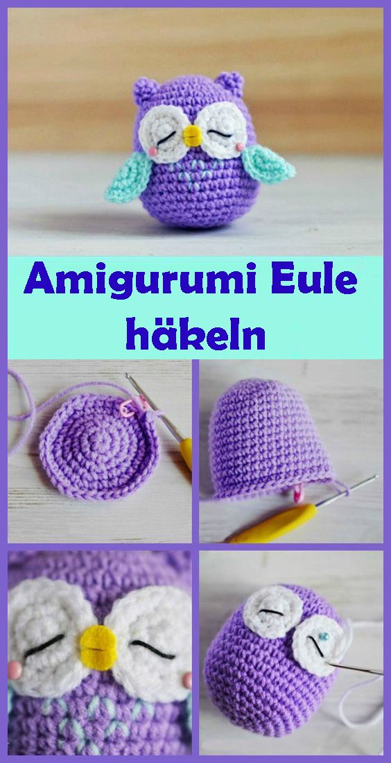 Amigurumi Eule häkeln – einfache DIY Anleitung