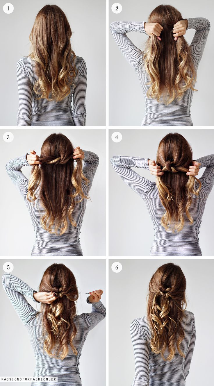 An easy hairdo for Christmas (Christina Dueholm) – anne-marie houles – Styles