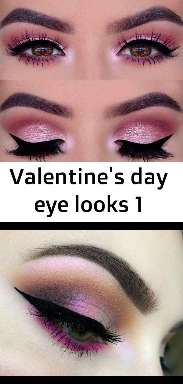 #Auge #sieht #Valentinstag Valentine’s day eye looks 1        Valentinstag Auge …