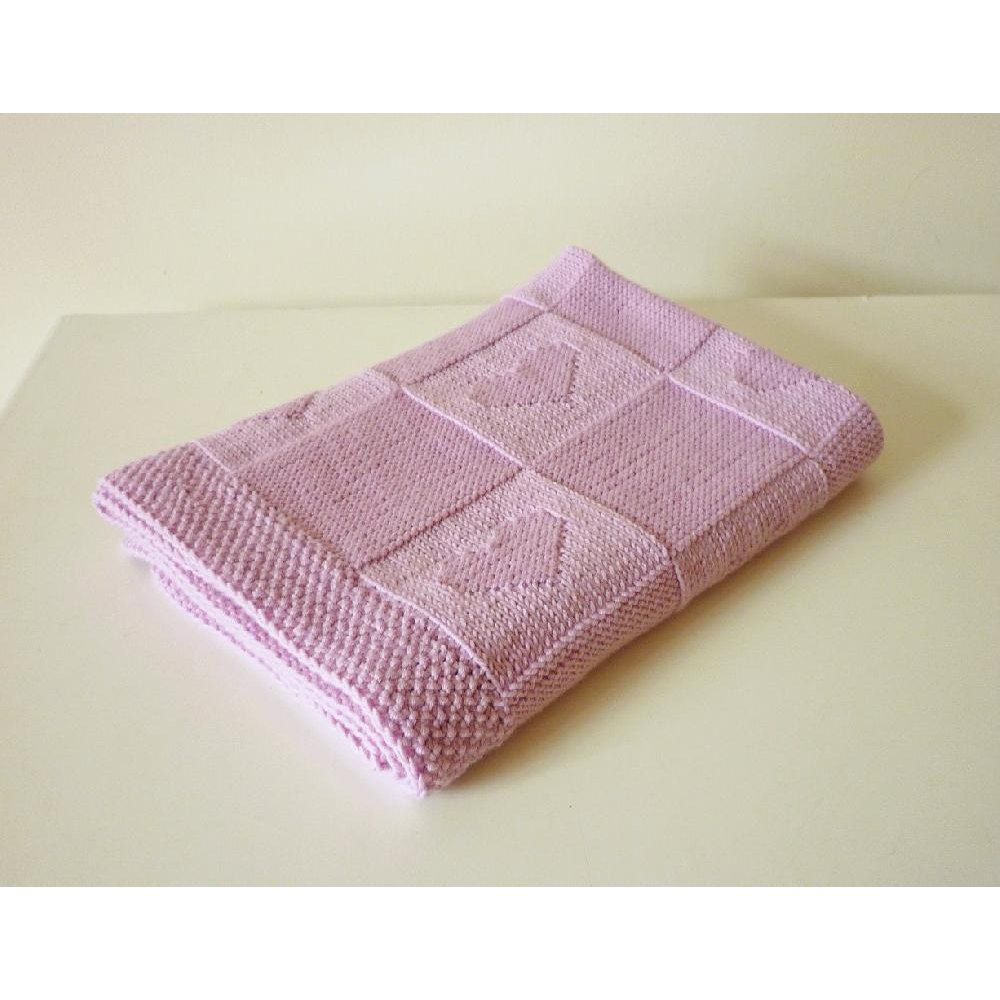 Baby blanket Charlotte Knitting pattern by Le Petit Mouton | Knitting Patterns | LoveKnitting