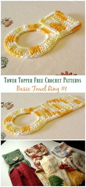 Beautiful Towel Topper Free Crochet Patterns
