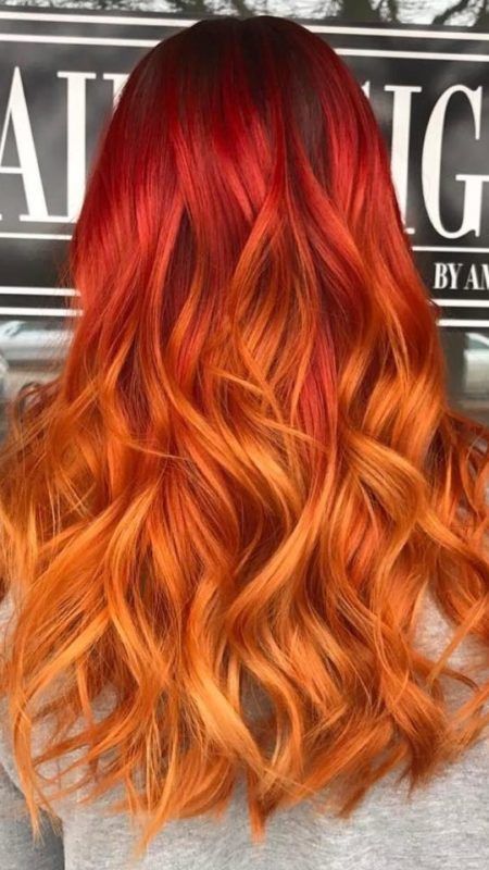 Beste rote Ombre Haarfarben für 2017