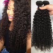Brazilian Kinky Curly Virgin Hair 3 Bundles Naughty …- Brasilianische Verworre…