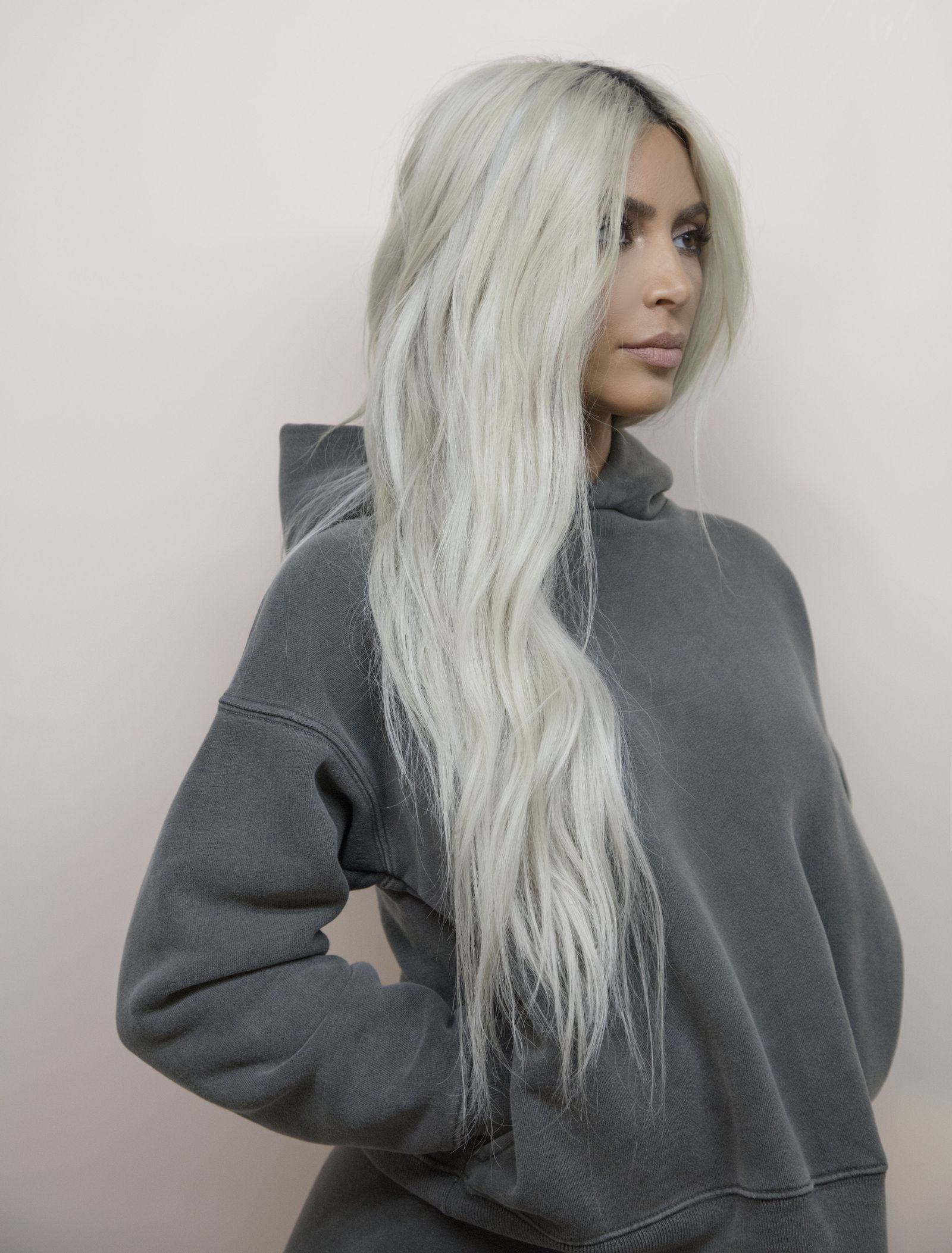 CR Exclusive Unseen Images of Kim Kardashian by Jackie Nickerson from Yeezy Season 6