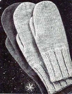 Classic Mittens | Free Knitting Patterns- there are a *ton* of patterns on this …