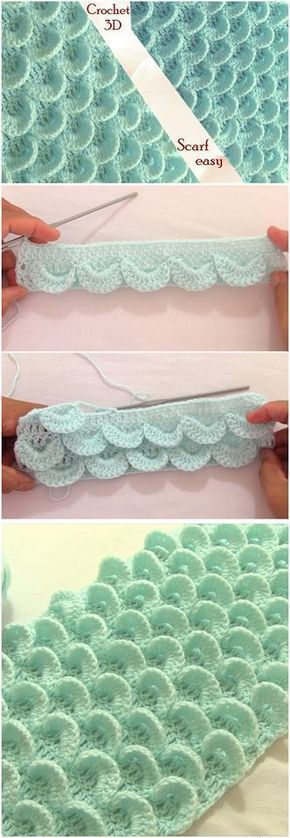 Crochê centrinho estrela azul - Crochet Plarn