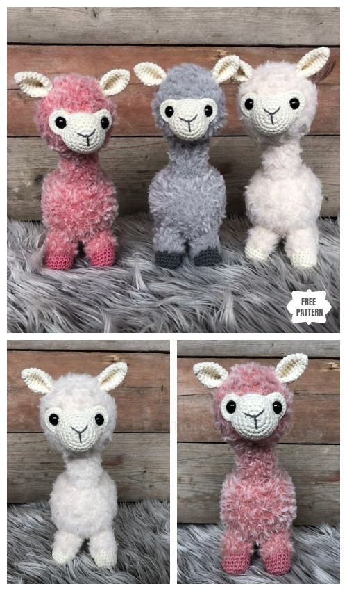 Crochet Alpaca Amigurumi Free Patterns