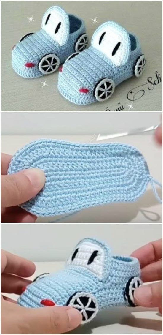 Crochet Baby Booties Pattern Lots of The Sweetest Idea
