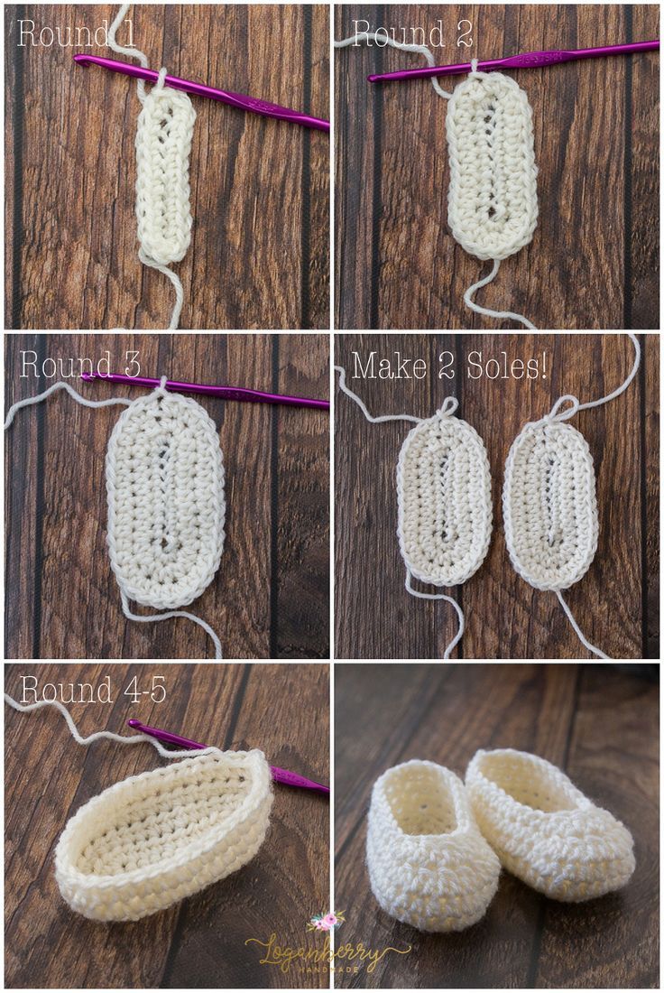 Crochet Baby Slippers + Free Pattern, crochet baby shoes, crochet shoes for girl…