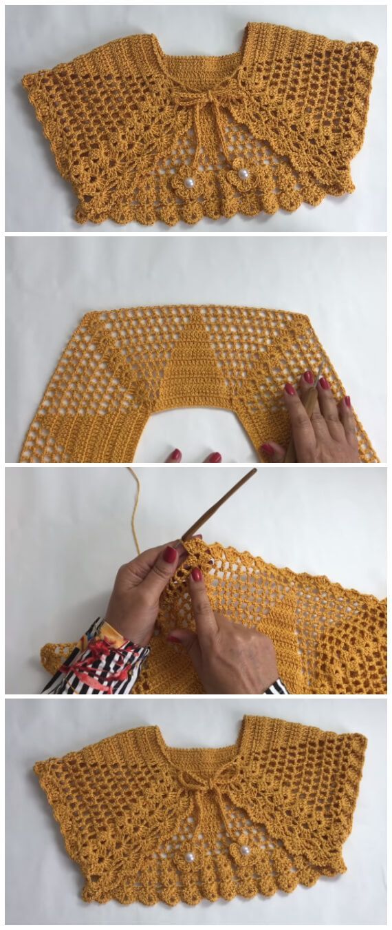 Crochet Bolero Jacket – Learn to Crochet
