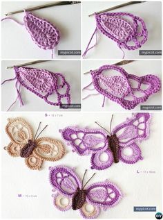 Crochet Butterfly Free Patterns