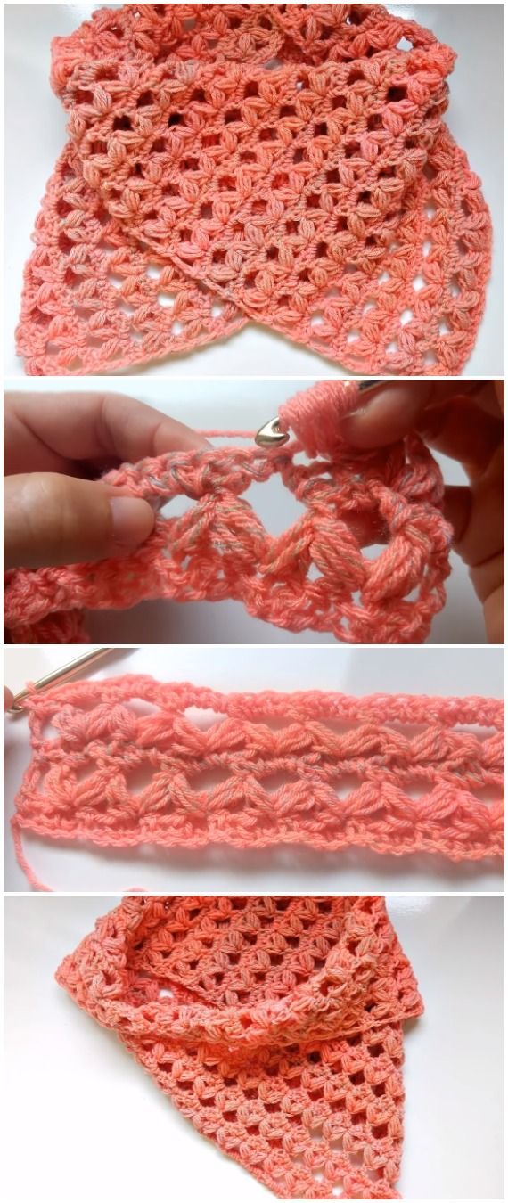 Crochet Easy Beautiful Scarf