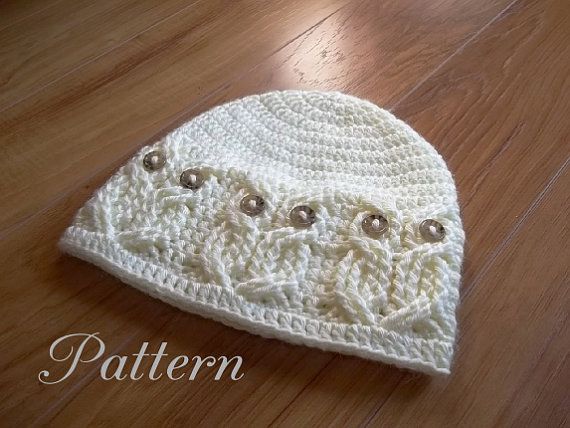 Crochet PATTERN-It's a Hoot -Owl Hat. Adult, baby and toddler/child sizes. Cute, fun and stylish, make one today