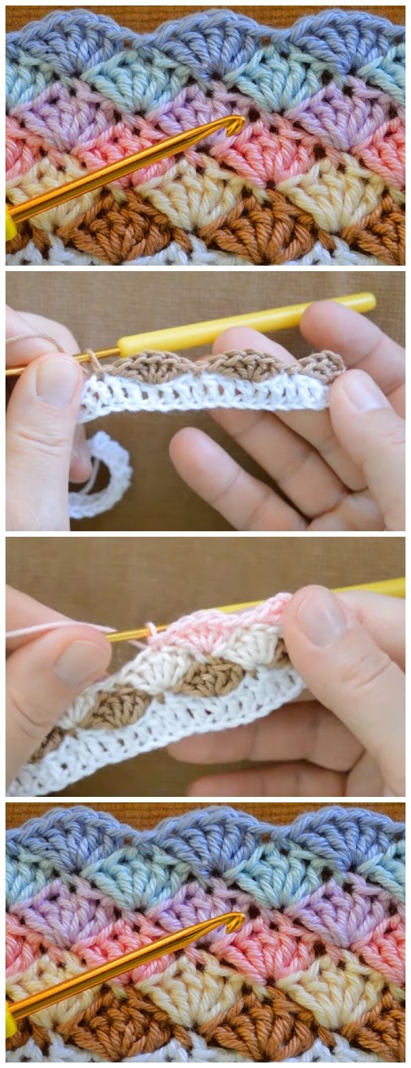 Crochet Shell Stitch – Learn To Crochet