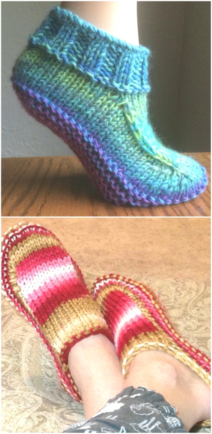 Damen gestrickte Slipper Stiefel kostenlose Muster, die Sie lieben  #amigurumi #…
