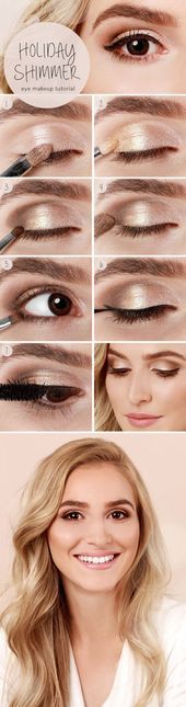Das richtige Augen Make Up für Ihre Augenformen  12 goldene Tipps