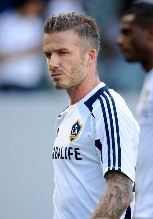 David Beckham Hairstyles 2013