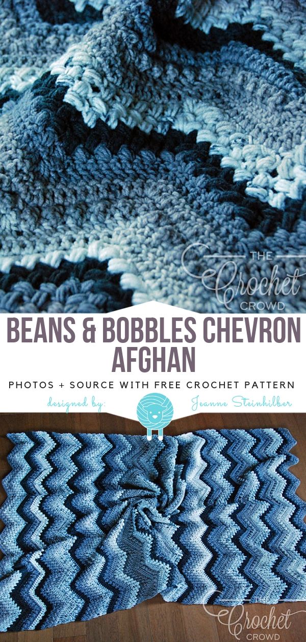 Delightful Textured Blankets Free Crochet Patterns - Free Crochet Patterns