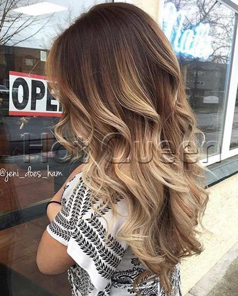 Details about Ombre Blonde Virgin Human Hair Wig Balayage Full Lace Wig Lace Front Wig 16"-24"