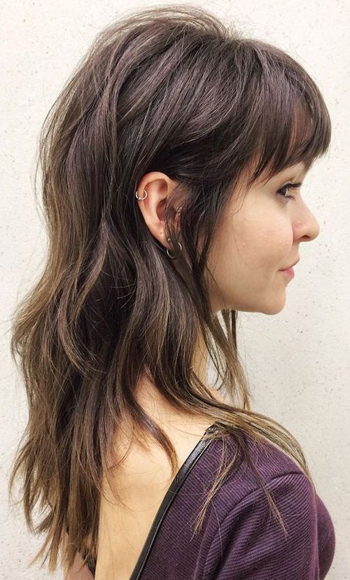 Devastating cool fringe long hairstyles for … – #capsels # 2019 #Vrouwen … – Long Hairstyles - New Site