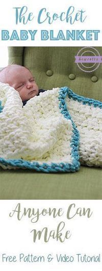 Easy Beginner Baby Blanket