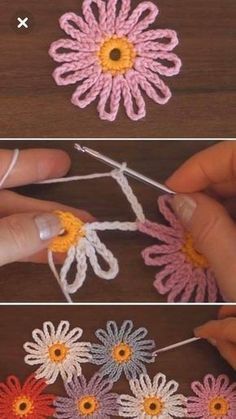 Easy Crochet Lace Flower You Should Learn - Alaskacrochet.com