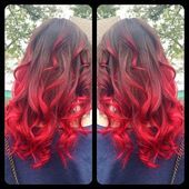 Ein neuer und interessanter Einblick in die Schattierungen von roten Haaren eine...