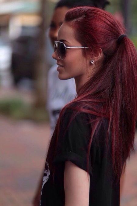 El mejor color de cabello rojo