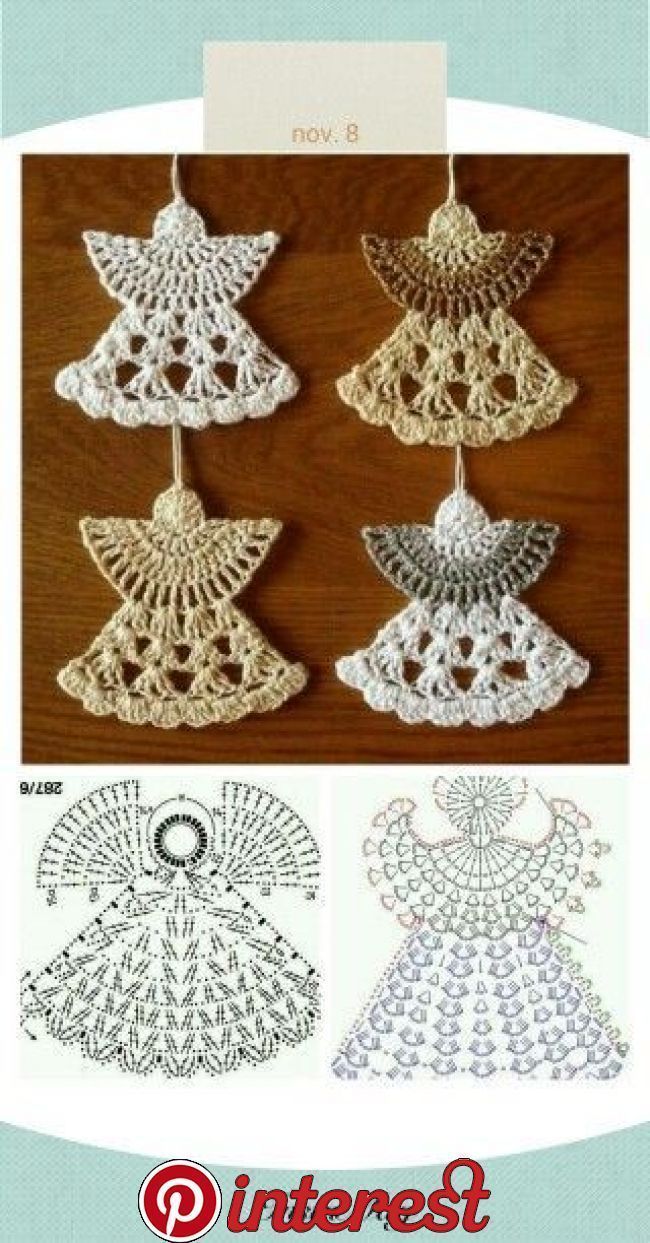 Engel häkeln ... - Artesanato - #artesanato #Engel #Häkeln - Crochet Ideas