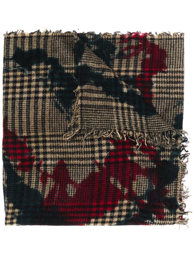 Faliero Sarti knit scarf – Black