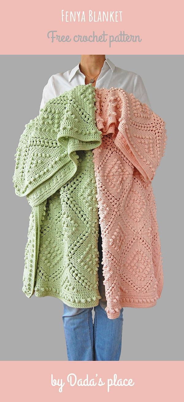 Fenya Blanket - Free Crochet Pattern