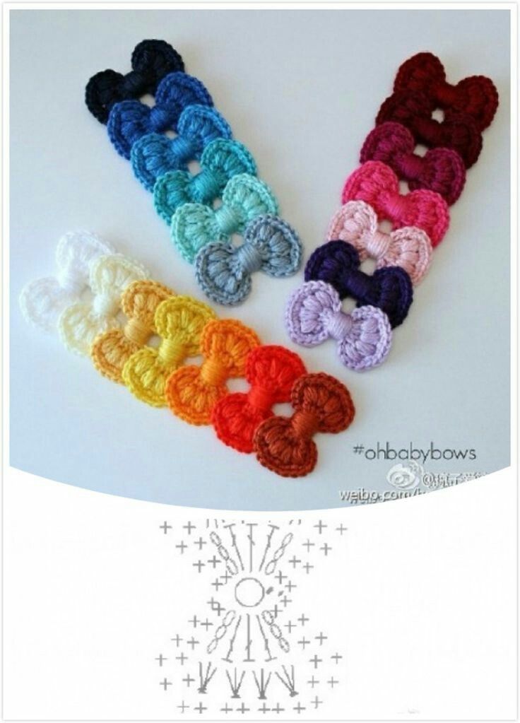 Free Crochet Patterns for Bows