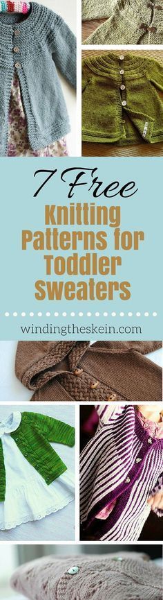 Free Toddler Sweater Knitting Patterns