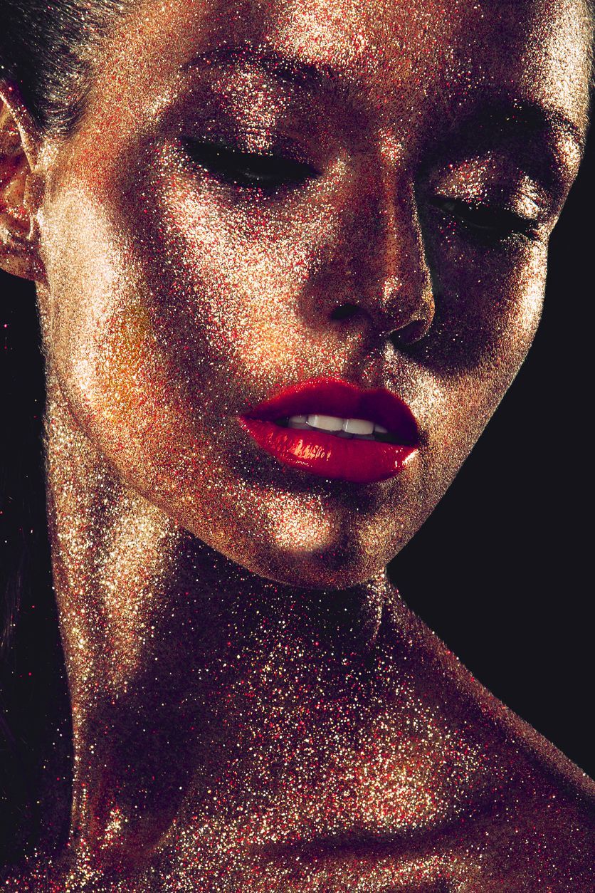 Glitter make-up for Funkelmariechen –  Too much glitter? Do not exist! With this…