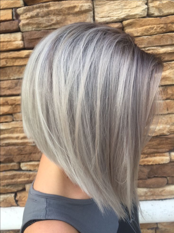 Gray Silver Hair Bob Short Hair, # # short #silver gray – #Bob #Gray #Hair #Shor…