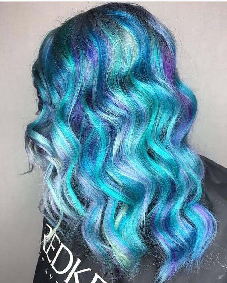 Hair Color | Unicorn Frappuccino inspired - Stylendesigns