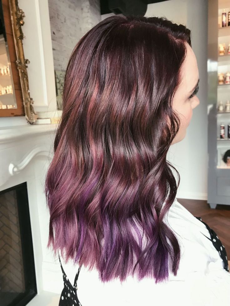 Hairstyles  Purple Hair Dye Remarkable Fun Colored Purple Red