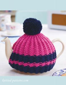 Hand knitted tea cosy pattern free