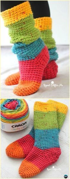 High Knee Crochet Slipper Boots Patterns to Keep Your Feet Cozy
